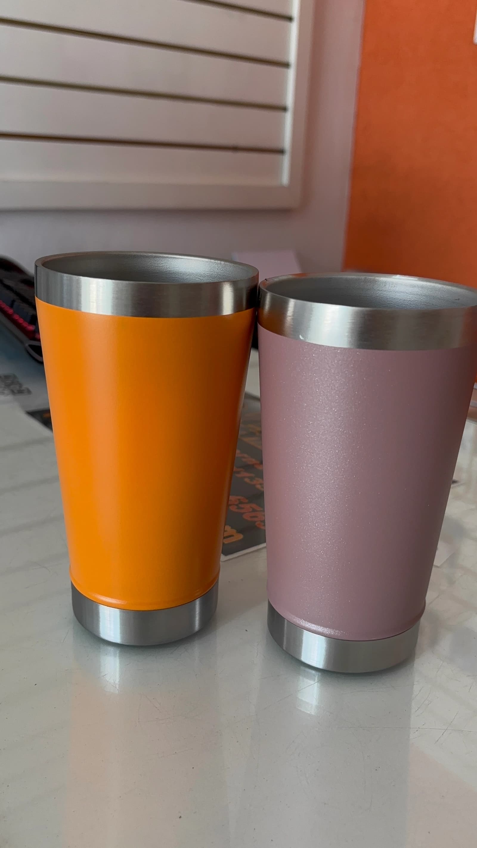 Copo Térmico Laranja