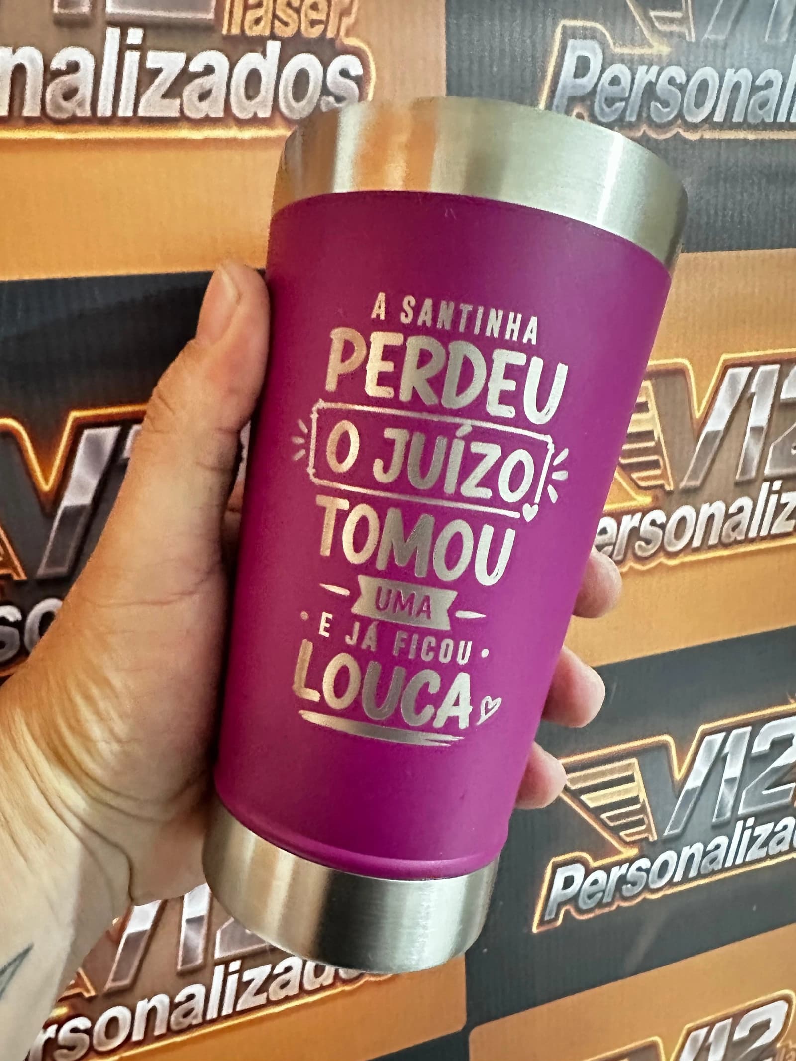 Copo Térmico Magenta