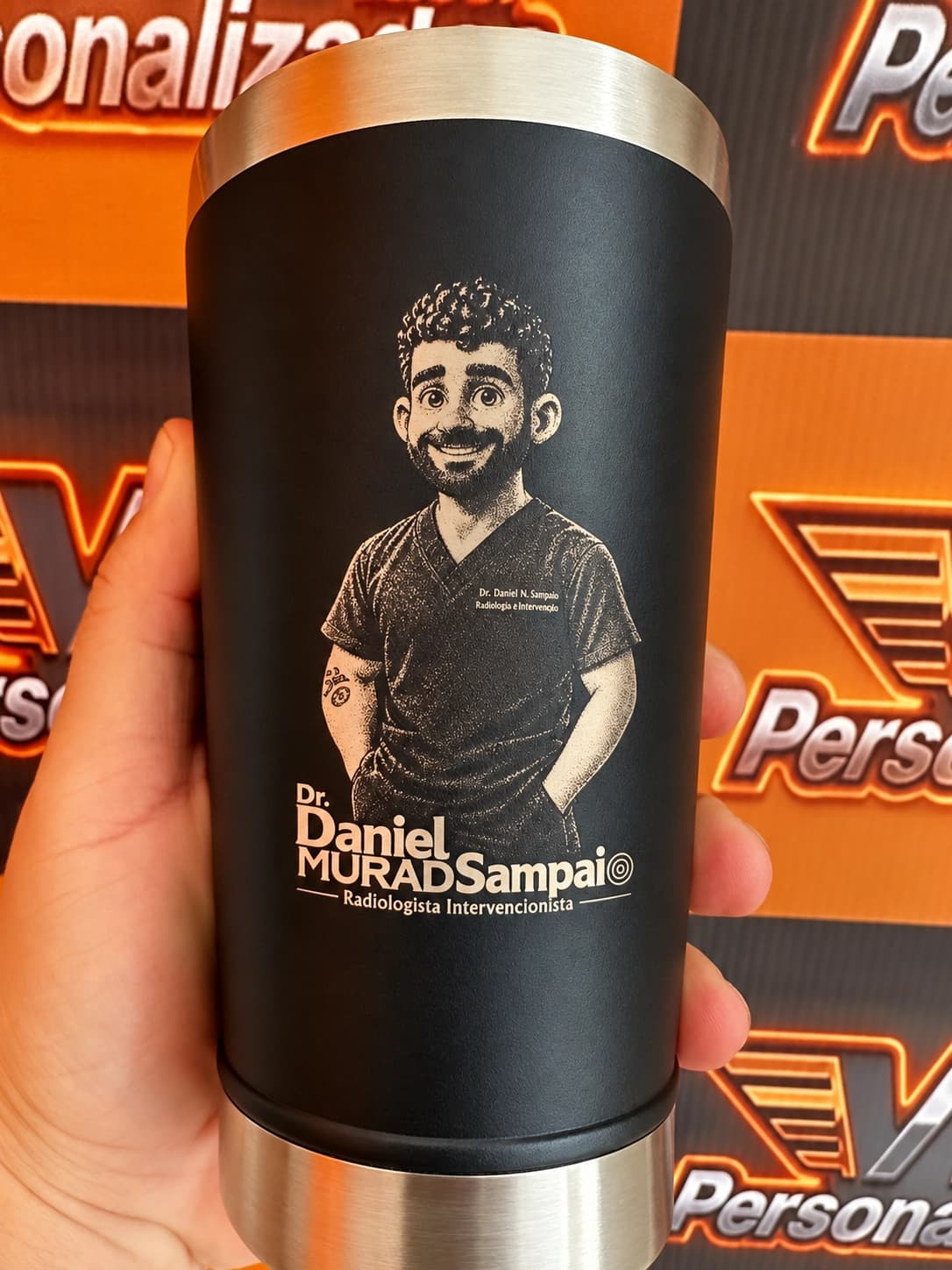 Copo Térmico Personalizado Preto