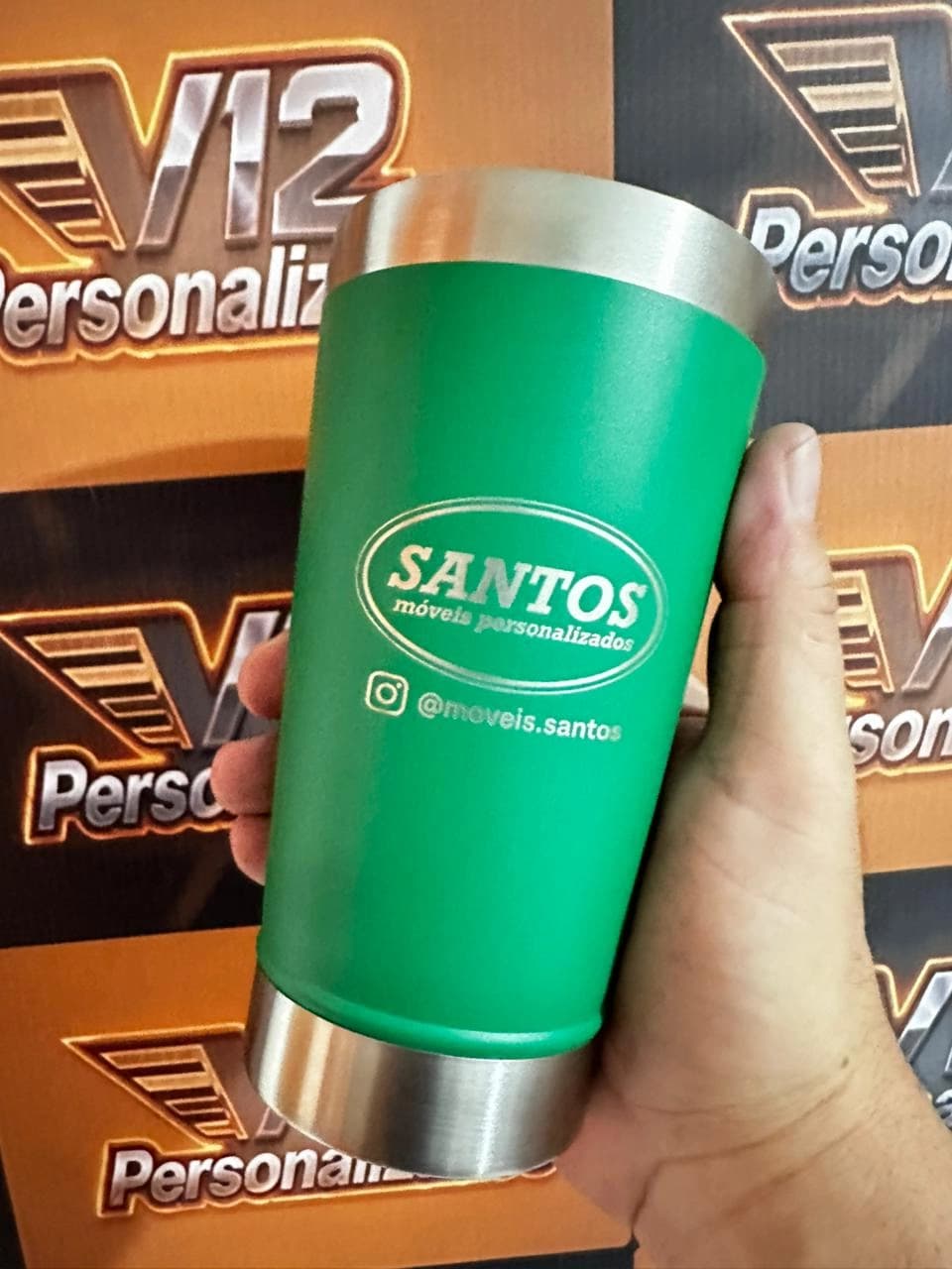Copo Térmico Personalizado Verde