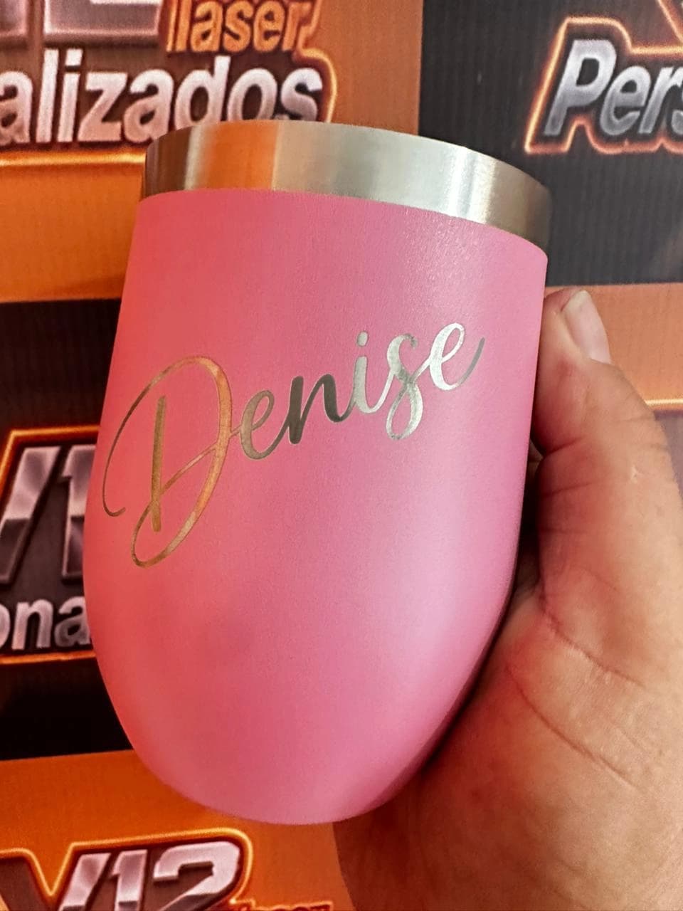Cuia Térmica Rosa