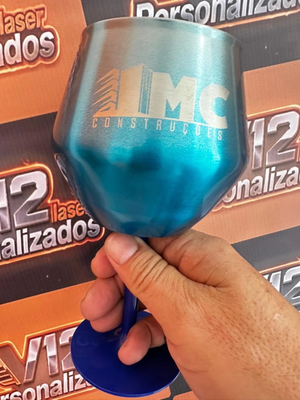 Taça Térmica Personalizada Azul